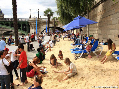 Découvrez Paris plages version….farniente !