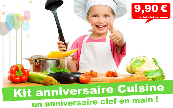 kit anniversaire topCuistot : panique en cuisine