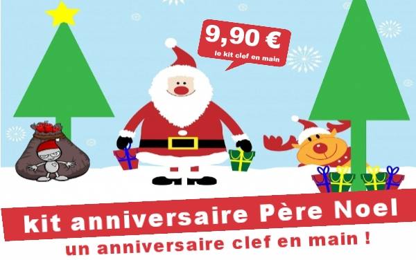 Invitation pour un anniversaire père noel!