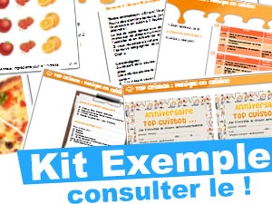 Découvrez un kit exemple