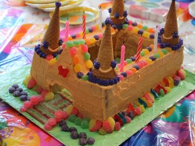 gateau d anniversaire chateau