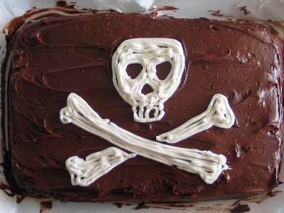 gateau d anniversaire pirate
